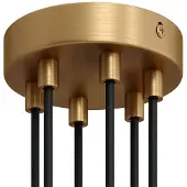 Creative Cables Krm126fotsterm Metalen Cilindrische Lamp Plafondrozet Kit