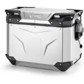 Givi Trekker Outback Evo Smart, zijkoffer Monokey-Cam-Side ,zilver ,48 l
