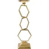 Beliani ARDEE - Kaarshouder - Goud - IJzer