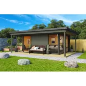Lasita Maja Domeo 3 Loggia Set Green Grey