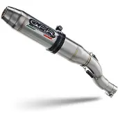 Gpr Exclusive Deeptone Inox Yamaha Mt 125 21-25 Gehomologeerd Compleet Uitlaatsysteem
