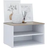 Vicco Betti Ladekast – 60 x 36 cm met 2 compartimenten Wit/Sonoma