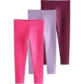 Next Leggings lavendel / pink / wijnrood