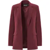 Pieces Blazers 'PCBossy' robijnrood / wit