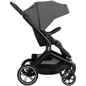 Munich Baby Stroller With Carrycot Zwart Kinderen