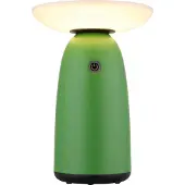 Globo LED tafellamp op zonne-energie 36625, groen, metaal, 23 cm, dimbaar, groen, Aluminium, Modern, Solar buitenverlichting