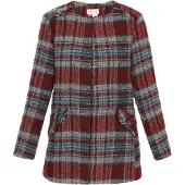 IZIA Blazers beige / lichtblauw / rood gemêleerd