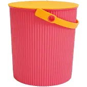 SmartaSaker Omnioutil Opbergemmer - L - Roze|Oranje