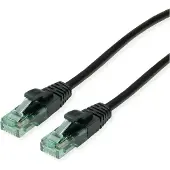 Roline recycled material ROLINE RM Patchkabel Cat.6A UTP, zwart, 20 m