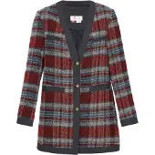 IZIA Blazers duifblauw / rood