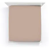 Bella Donna Jersey La Piccola Topperhoeslaken 90x190-200 cm truffel-0126
