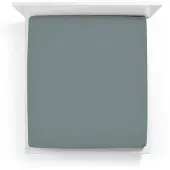 Bella Donna Jersey La Piccola Topperhoeslaken 160x210-220 cm cement-0219