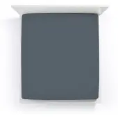 Bella Donna Jersey La Piccola Topperhoeslaken 200x210-220 cm grafiet-0220