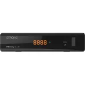 Strong SRT 7040, kabel, satelliet, 4:3, 16:9, MPEG4, H.264, MPEG-1, MPEG-2, EAC3, 8 MB, zwart