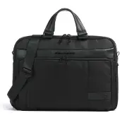 Piquadro Wollem Koffer 30 cm Laptop compartiment zwart