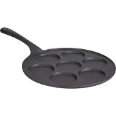 Kitchen Craft gietijzeren koekenpan voor pannenkoeken en blini's