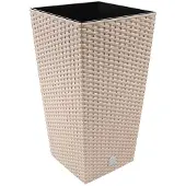 Prosperplast Plantenbak (Mokka, 27 x 27 x 50 cm)