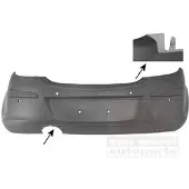 VAN WEZEL 3750541 Achterbumper