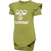Hummel Romper s/s - hmlDream - Green Olive - - 62 - Rompers Korte Mouw