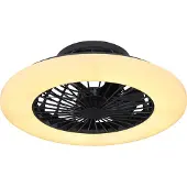 Globo Travo, Ventilator, Zwart