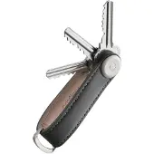OrbitKey 2.0 leather charcoal grey