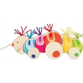 Goki Trekdier: RUPS Papilio 25x6,5x7,5/9cm, hout, 1+