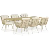 Coco Custa/Montana 240 cm dining tuinset 7-delig