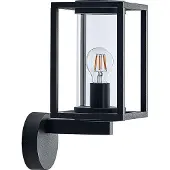 LUCANDE Buitenverlichting , Ferda, dimbare, Zwart, Terras, Aluminium, Modern