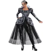 MOM Elegant Catacomb Queen Costume Zwart M Kinderen