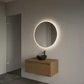 Gliss Design Ares badmeubel 60cm castle brown zonder waskom