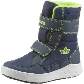 Lico Snowboots navy / neongroen