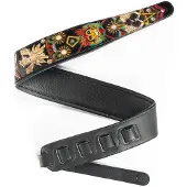 Fame Strap Garment Leather Maya Brown - Gitaarband