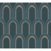 Architects Paper AP Arcade - Petrol - Retro - 391763