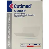 Cutimed Cuticell 7,5 x 7,5 cm 10 St Pleister