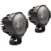 SW-Motech EVO mistlamp set Universeel - Zwart. Met vangstangklemmen voor verlichting.