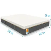 Droommatras Matras ESLA Vitaal Gelfoam Pocketvering 160x190 dikte 26 cm
