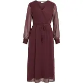 Vila Jurk 'VIFALIA' aubergine