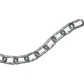 Goldenship Stainless Anchor Chain 50 M Zilver 8 mm