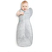 Love to Swaddle SwaddleUp overgangsslaapzak Fase 2 TOG 1.0 grijs/wit unisex | Maat: XL