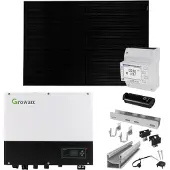 Growatt 4kWp PV-systeem Inclusief SPH4000TL3-BH-UP
