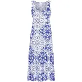 Ringella Elegante blauwe strandjurk | Maat 40