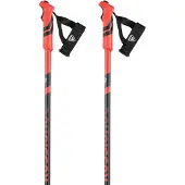 Rossignol - Skistokken - Tactic Clip Black Red voor Heren - Maat 110 cm - Rood