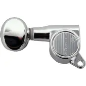 KLUSON Lock mechanieken 6R 45° Chrom - Stemmechaniek voor gitaar