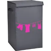 CALICOSY Opvouwbare wasmand met deksel