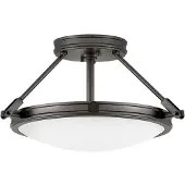 HINKLEY LED Plafondlamp Collier | 3X E27 Max 40W | Black Oxide