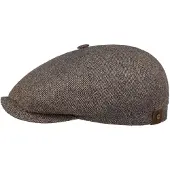 Stetson Hatteras Zijde Flat Cap by