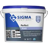 Sigma Perfect Matt 10 liter RAL 9010 Mengkleur