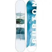 Burton - Snowboards - Cultivator Watercolor 2026 voor Unisex van Hout - Maat 135 cm - Wit