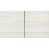 Valence Technology Orizz vloertegel bianco mat 6.5x29cm wit