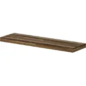 En.casa Wandplank Bredebro 3,6x80x23 cm houtkleurig